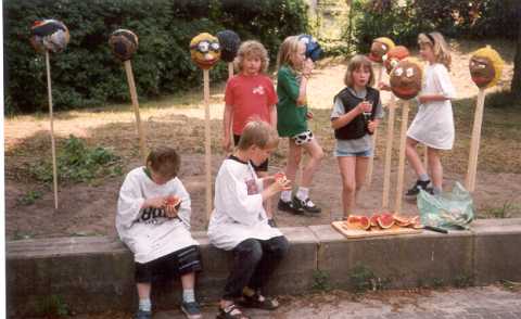 Bau von Luftballonmasken